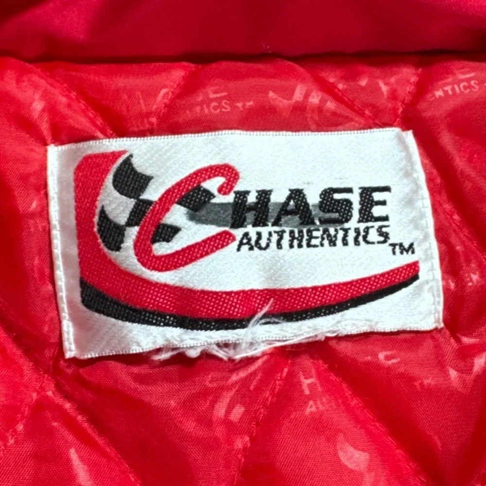 Vintage Jeff Gordon Multi Color Chase Authentics 90s Nascar Large Puffer Jacket